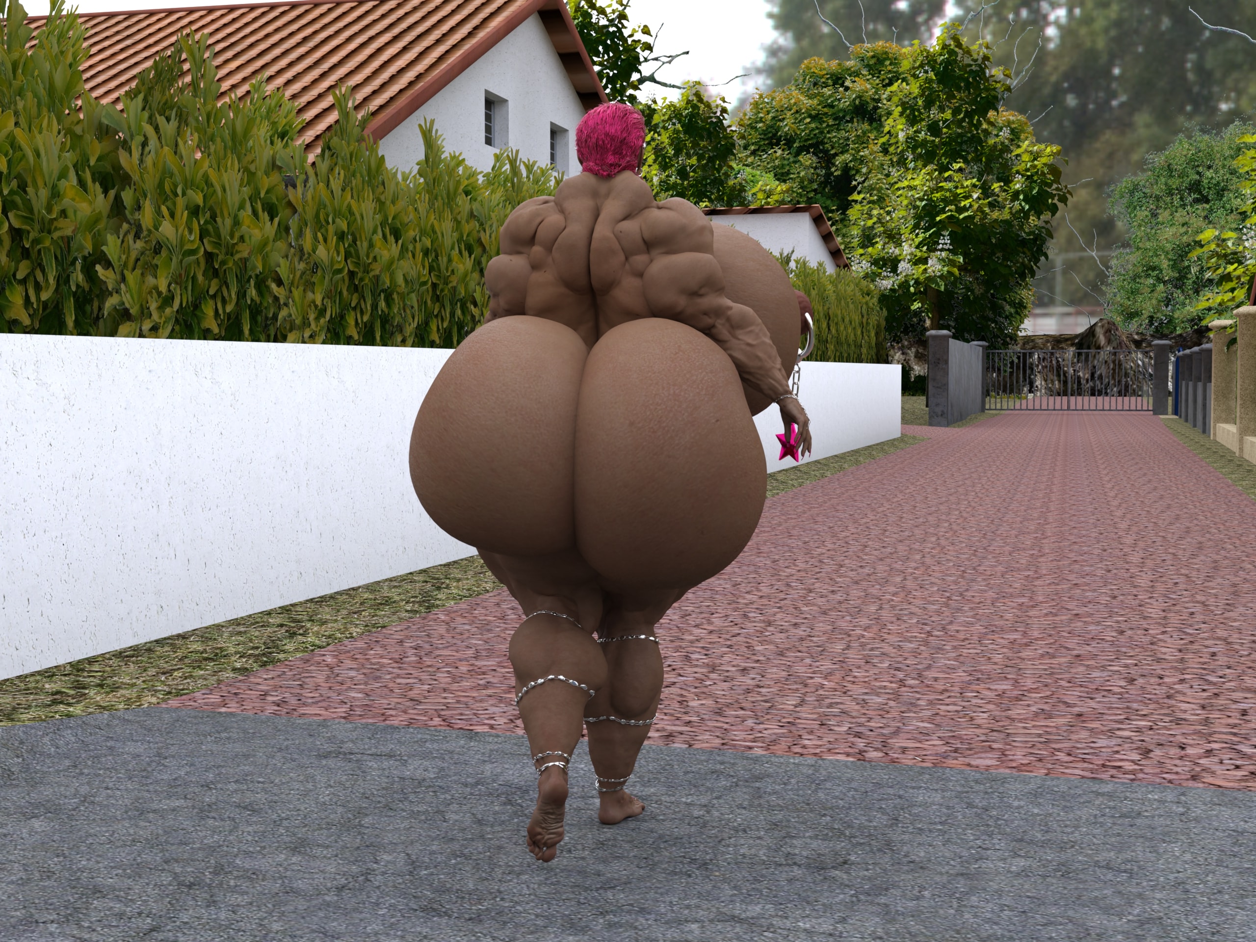 Dzcelestial3D models curvy femalebodybuilders busty bimbo 3d comics