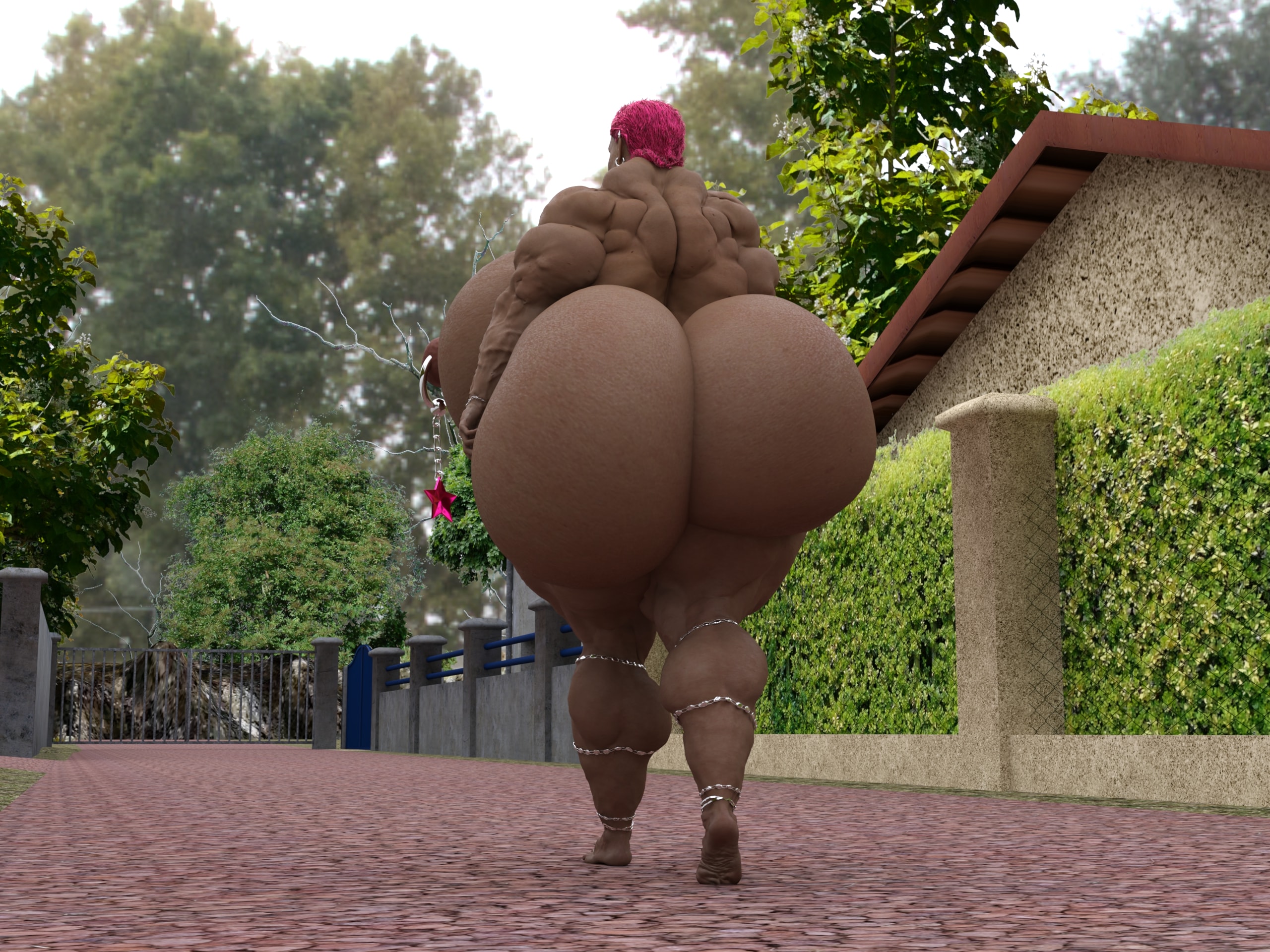 Dzcelestial3D models curvy femalebodybuilders busty bimbo 3d comics