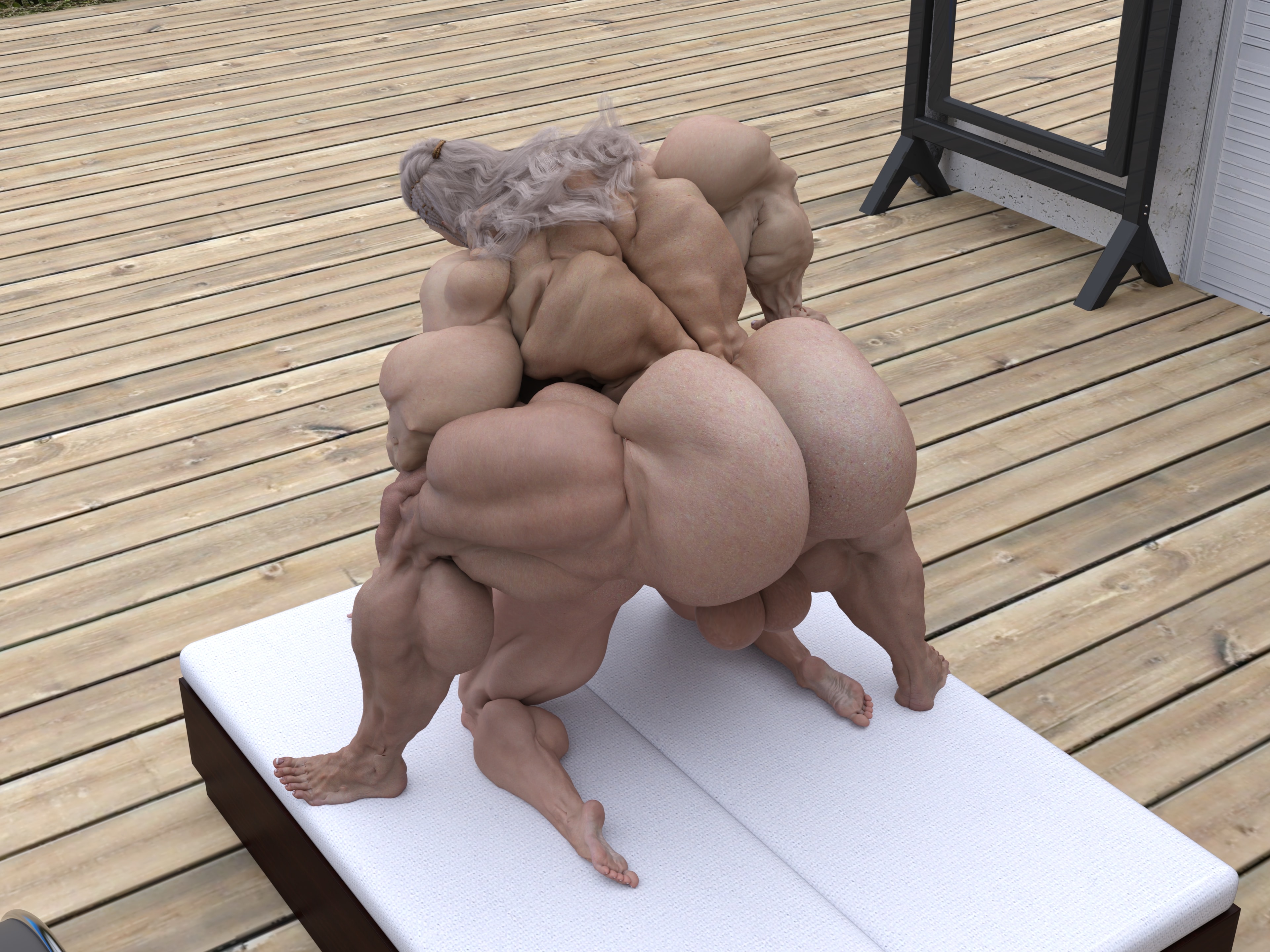Dzcelestial3D models curvy femalebodybuilders busty bimbo 3d comics
