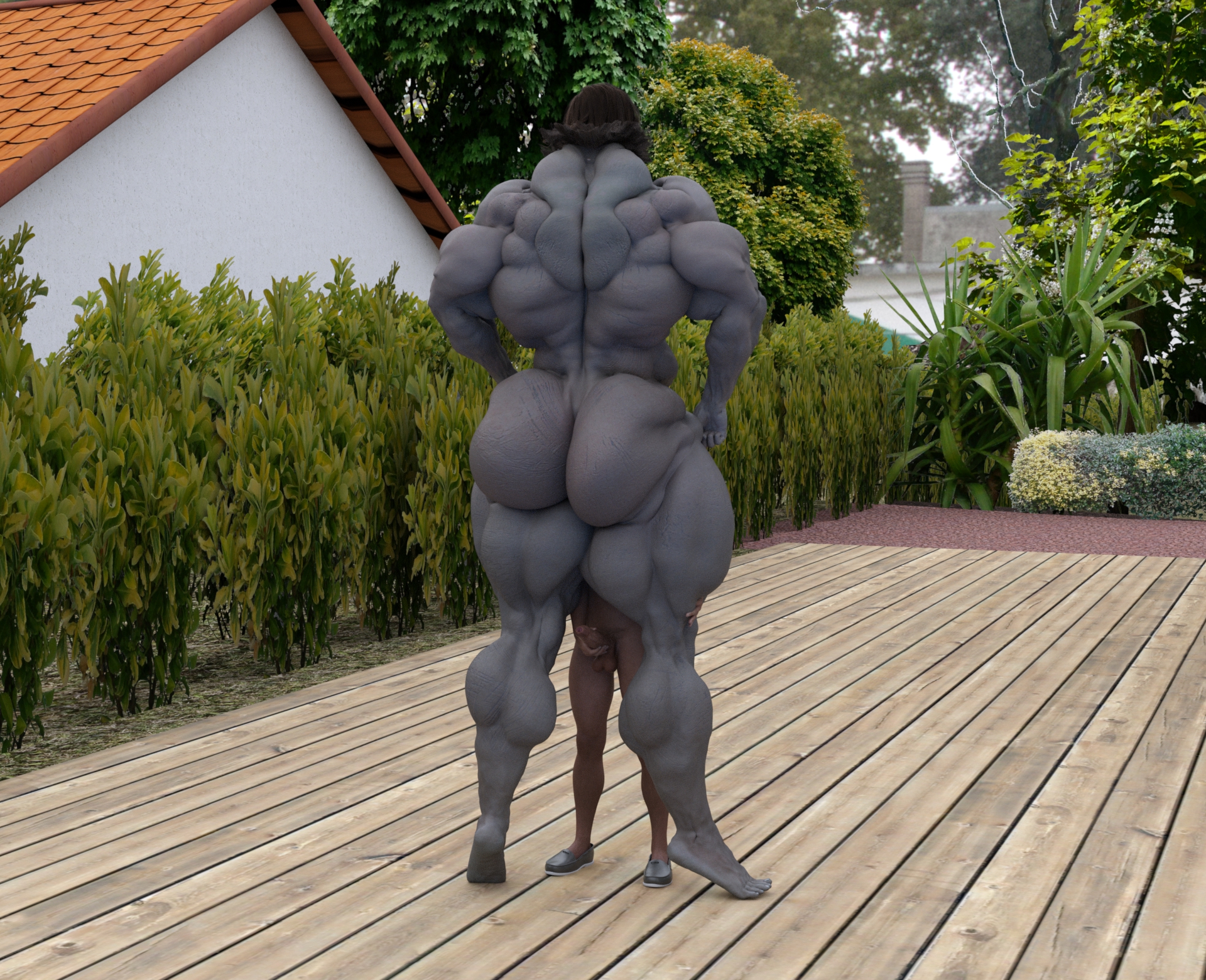 Dzcelestial3D models curvy femalebodybuilders busty bimbo 3d comics