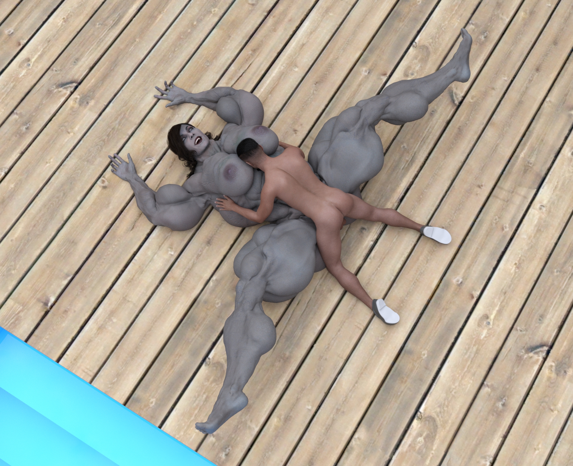 Dzcelestial3D models curvy femalebodybuilders busty bimbo 3d comics