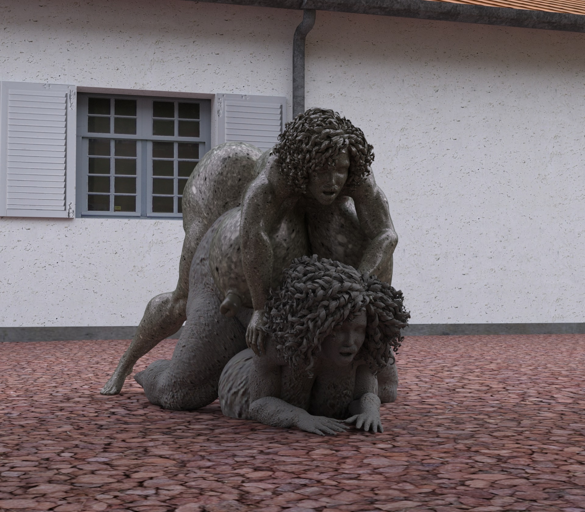 Dzcelestial3D models curvy femalebodybuilders busty bimbo