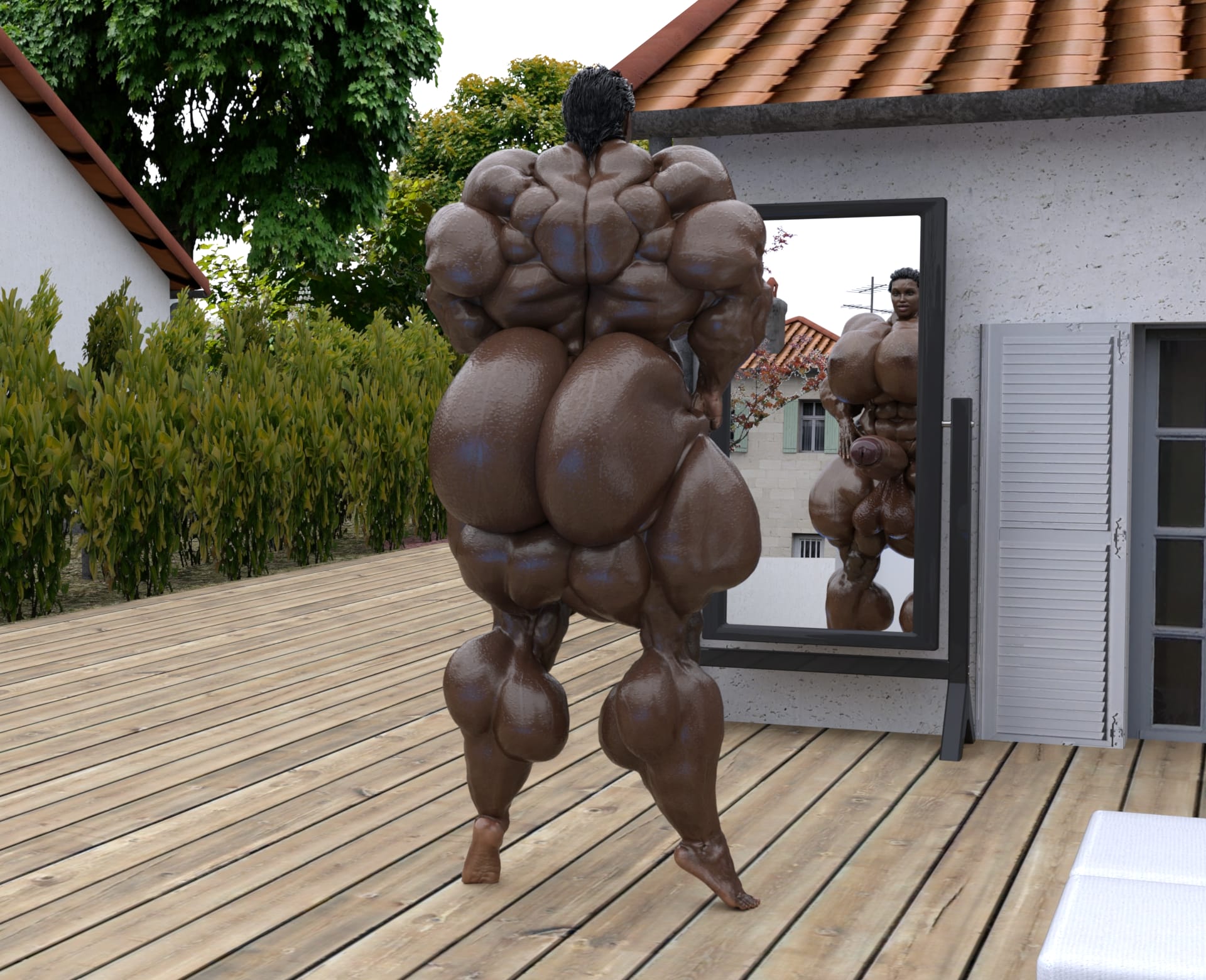 Dzcelestial3D models curvy femalebodybuilders busty bimbo