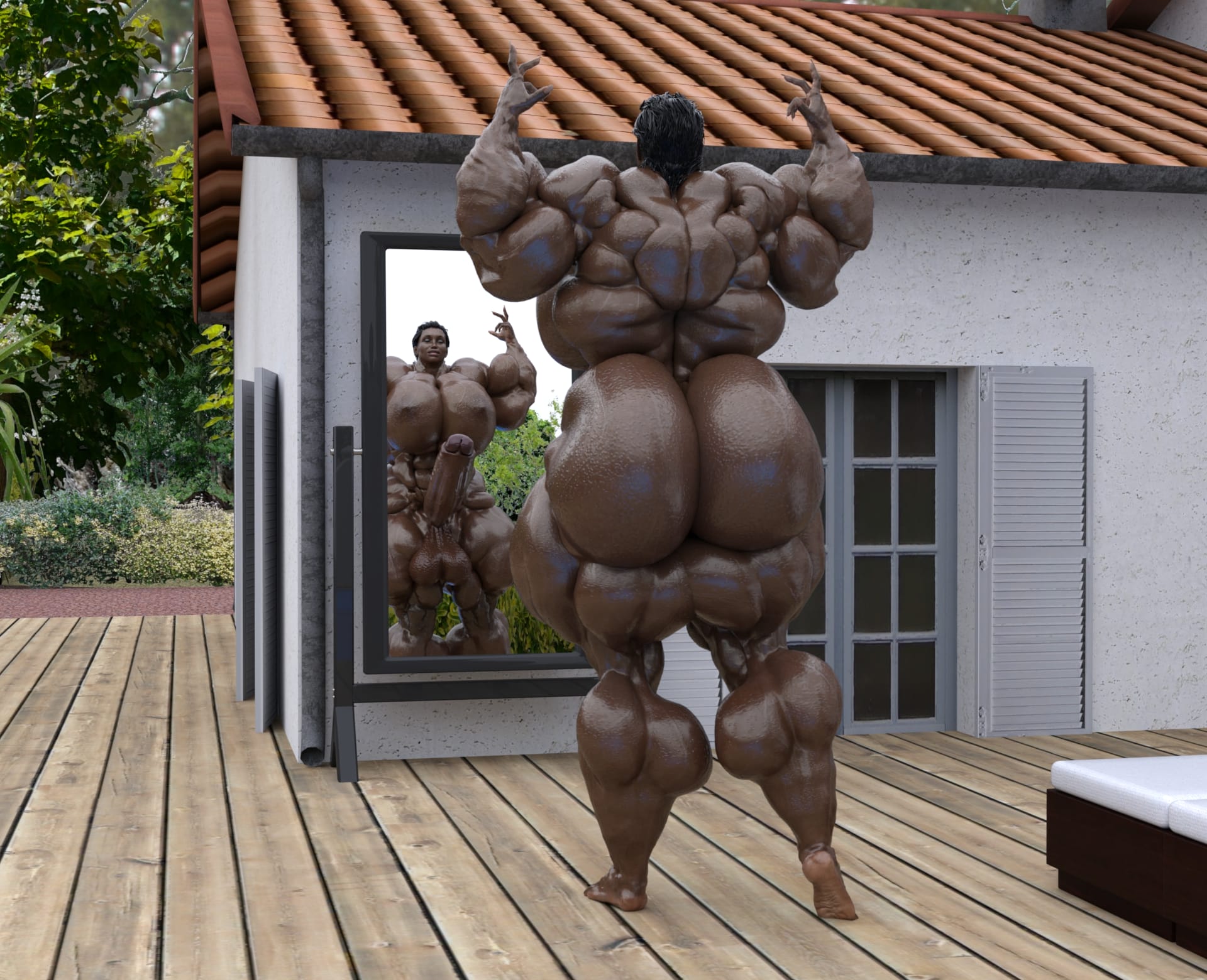 Dzcelestial3D models curvy femalebodybuilders busty bimbo