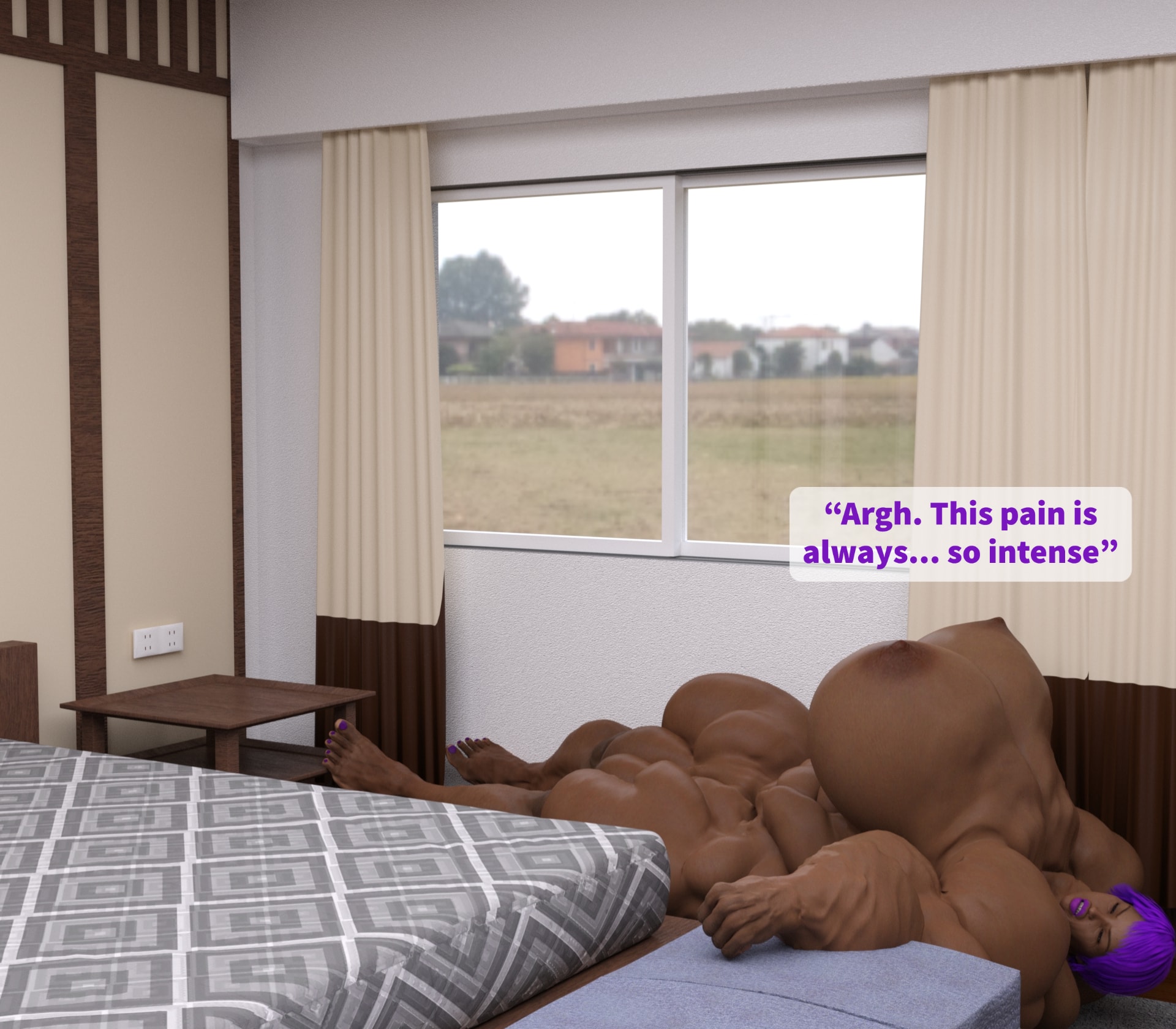 Dzcelestial3D models curvy femalebodybuilders busty bimbo