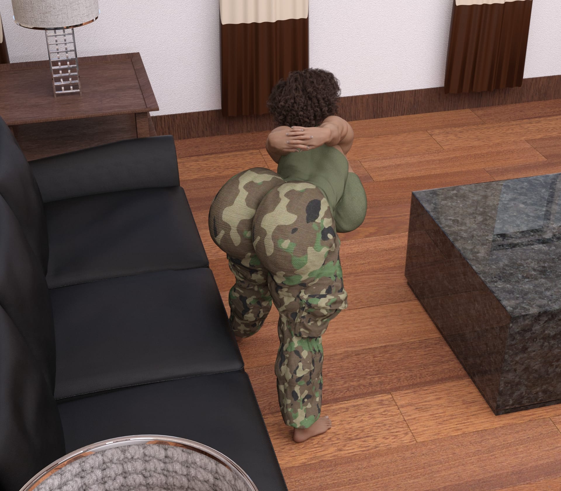 Dzcelestial3D models curvy femalebodybuilders busty bimbo