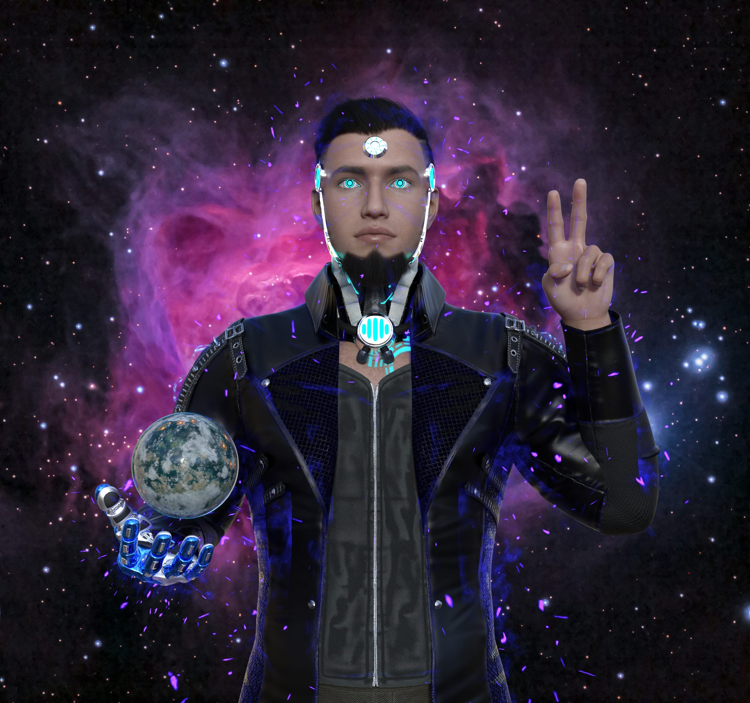 Dzcelestial3D models curvy femalebodybuilders busty bimbo