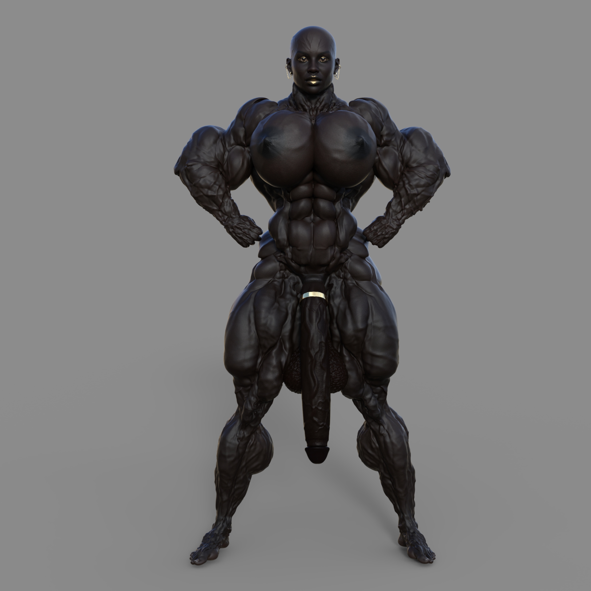 Dzcelestial3D models curvy femalebodybuilders busty bimbo