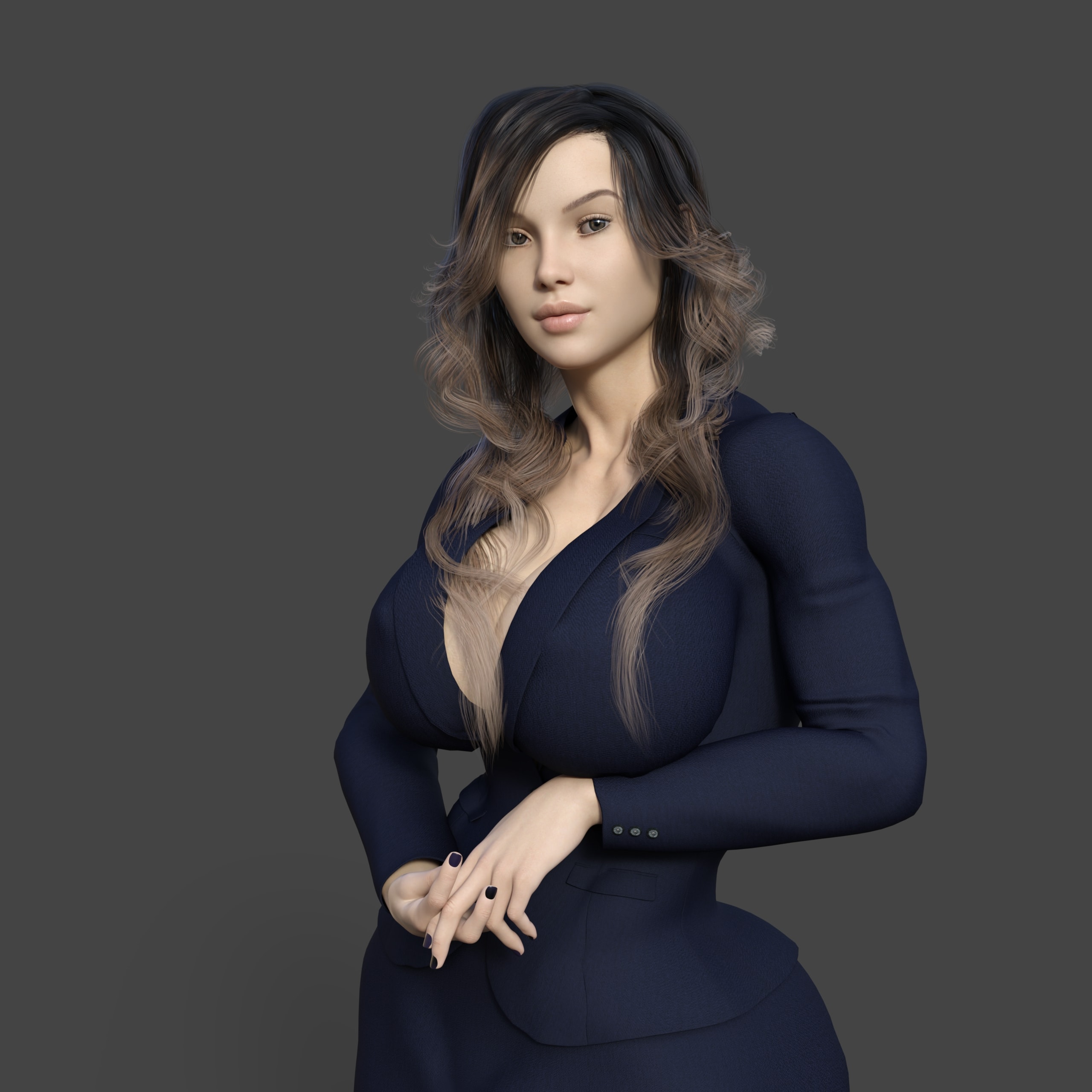 Alice a slim cute 19 year old teen with a nice curvy body and cute face.